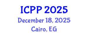 International Conference on Pedagogy and Psychology (ICPP) December 18, 2025 - Cairo, Egypt