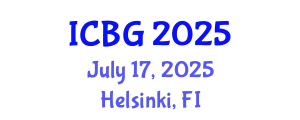 International Conference on e-Business and e-Government (ICBG) July 17, 2025 - Helsinki, Finland