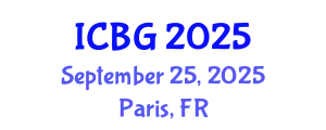 International Conference on e-Business and e-Government (ICBG) September 25, 2025 - Paris, France