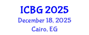 International Conference on e-Business and e-Government (ICBG) December 18, 2025 - Cairo, Egypt