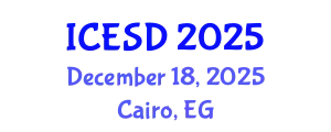 International Conference on Economic and Social Development (ICESD) December 18, 2025 - Cairo, Egypt