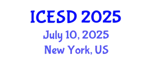International Conference on Economic and Social Development (ICESD) July 10, 2025 - New York, United States