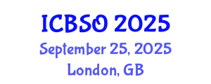 International Conference on Biomedical Sciences and Oncology (ICBSO) September 25, 2025 - London, United Kingdom