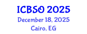 International Conference on Biomedical Sciences and Oncology (ICBSO) December 18, 2025 - Cairo, Egypt