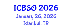 International Conference on Biomedical Sciences and Oncology (ICBSO) January 26, 2026 - Istanbul, Turkey