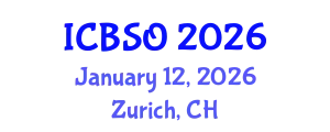 International Conference on Biomedical Sciences and Oncology (ICBSO) January 12, 2026 - Zurich, Switzerland