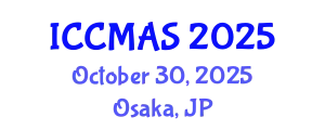 International Conference on Computational Modeling, Analysis and Simulation (ICCMAS) October 30, 2025 - Osaka, Japan