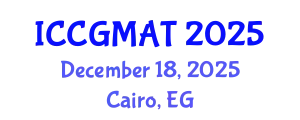 International Conference on Computer Games, Multimedia and Allied Technology (ICCGMAT) December 18, 2025 - Cairo, Egypt