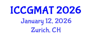 International Conference on Computer Games, Multimedia and Allied Technology (ICCGMAT) January 12, 2026 - Zurich, Switzerland