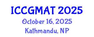 International Conference on Computer Games, Multimedia and Allied Technology (ICCGMAT) October 16, 2025 - Kathmandu, Nepal