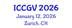 International Conference on Computer Graphics and Vision (ICCGV) January 12, 2026 - Zurich, Switzerland