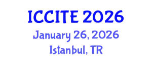 International Conference on Computers and Information Technology in Education (ICCITE) January 26, 2026 - Istanbul, Turkey