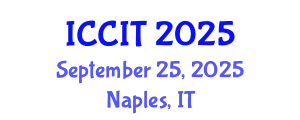 International Conference on Computing and Information Technology (ICCIT) September 25, 2025 - Naples, Italy