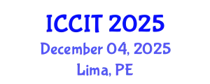 International Conference on Computing and Information Technology (ICCIT) December 04, 2025 - Lima, Peru