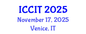 International Conference on Computing and Information Technology (ICCIT) November 17, 2025 - Venice, Italy