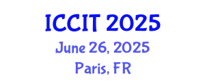 International Conference on Computing and Information Technology (ICCIT) June 26, 2025 - Paris, France
