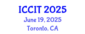 International Conference on Computing and Information Technology (ICCIT) June 19, 2025 - Toronto, Canada