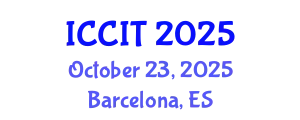 International Conference on Computing and Information Technology (ICCIT) October 23, 2025 - Barcelona, Spain