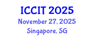 International Conference on Computing and Information Technology (ICCIT) November 27, 2025 - Singapore, Singapore