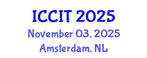 International Conference on Computing and Information Technology (ICCIT) November 03, 2025 - Amsterdam, Netherlands