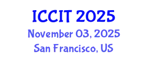 International Conference on Computing and Information Technology (ICCIT) November 03, 2025 - San Francisco, United States