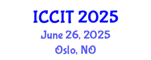 International Conference on Computing and Information Technology (ICCIT) June 26, 2025 - Oslo, Norway