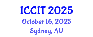 International Conference on Computing and Information Technology (ICCIT) October 16, 2025 - Sydney, Australia