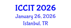 International Conference on Computing and Information Technology (ICCIT) January 26, 2026 - Istanbul, Turkey