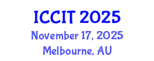 International Conference on Computing and Information Technology (ICCIT) November 17, 2025 - Melbourne, Australia