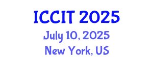 International Conference on Computing and Information Technology (ICCIT) July 10, 2025 - New York, United States