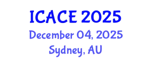 International Conference on Architectural and Civil Engineering (ICACE) December 04, 2025 - Sydney, Australia