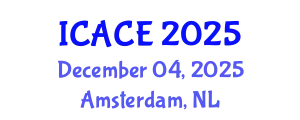 International Conference on Architectural and Civil Engineering (ICACE) December 04, 2025 - Amsterdam, Netherlands