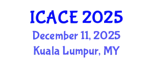 International Conference on Architectural and Civil Engineering (ICACE) December 11, 2025 - Kuala Lumpur, Malaysia