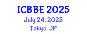 International Conference on Biological and Biomedical Engineering (ICBBE) July 24, 2025 - Tokyo, Japan