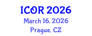 International Conference on Operations Research (ICOR) March 16, 2026 - Prague, Czechia