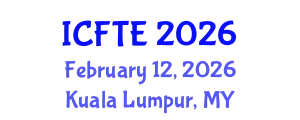 International Conference on Fluids and Thermal Engineering (ICFTE) February 12, 2026 - Kuala Lumpur, Malaysia