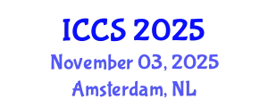 International Conference on Computer Science (ICCS) November 03, 2025 - Amsterdam, Netherlands