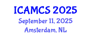 International Conference on Applied Mathematics and Computer Sciences (ICAMCS) September 11, 2025 - Amsterdam, Netherlands