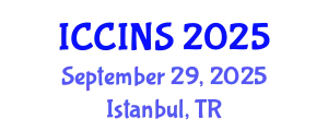 International Conference on Computer, Information and Network Security (ICCINS) September 29, 2025 - Istanbul, Turkey