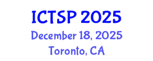International Conference on Telecommunications and Signal Processing (ICTSP) December 18, 2025 - Toronto, Canada