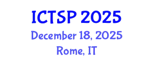 International Conference on Telecommunications and Signal Processing (ICTSP) December 18, 2025 - Rome, Italy