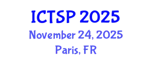 International Conference on Telecommunications and Signal Processing (ICTSP) November 24, 2025 - Paris, France