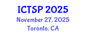 International Conference on Telecommunications and Signal Processing (ICTSP) November 27, 2025 - Toronto, Canada