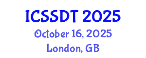 International Conference on Smart Systems, Devices and Technologies (ICSSDT) October 16, 2025 - London, United Kingdom