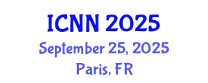 International Conference on Nanochemistry and Nanoengineering (ICNN) September 25, 2025 - Paris, France