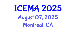 International Conference on Engineering Materials and Applications (ICEMA) August 07, 2025 - Montreal, Canada