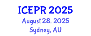 International Conference on Environmental Pollution and Remediation (ICEPR) August 28, 2025 - Sydney, Australia