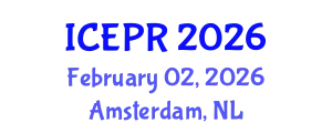 International Conference on Environmental Pollution and Remediation (ICEPR) February 02, 2026 - Amsterdam, Netherlands
