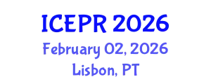 International Conference on Environmental Pollution and Remediation (ICEPR) February 02, 2026 - Lisbon, Portugal