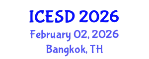 International Conference on Environmental Science and Development (ICESD) February 02, 2026 - Bangkok, Thailand